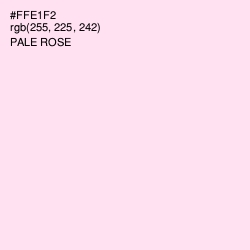 #FFE1F2 - Pale Rose Color Image